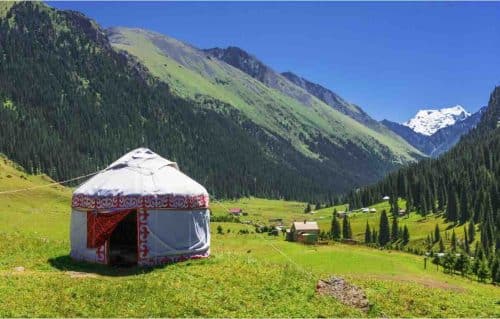 Kyrgyzstan Nomadic Culture Mountain Yurt