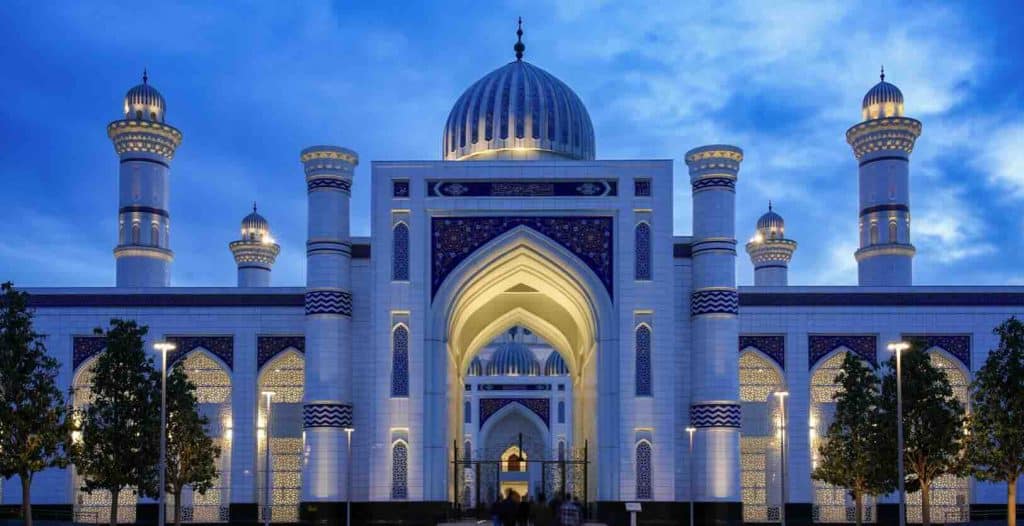 Mosque in Dushanbe Tajikistan