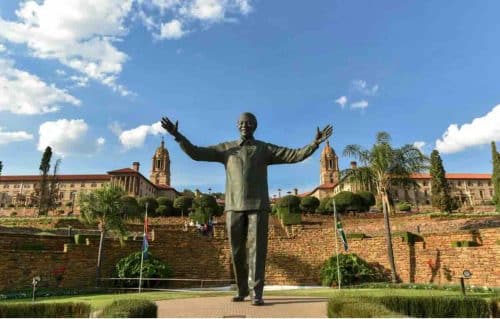 Nelson Mandela in Pretoria South Africa
