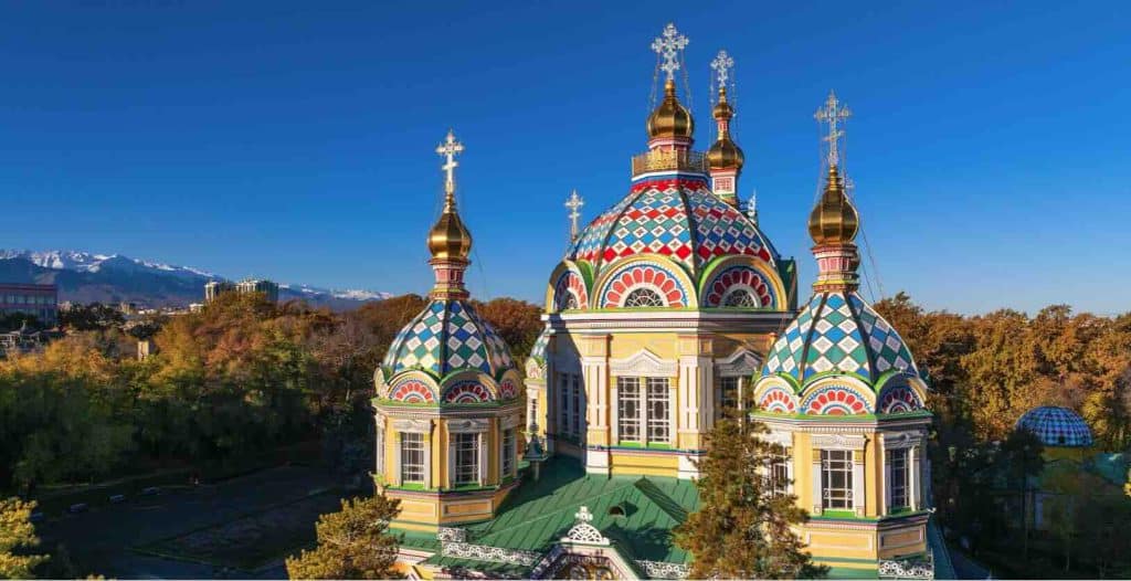 Orthodox Church In Almaty Kazakhstan