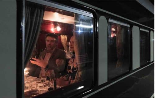 Rovos Rail Dinner
