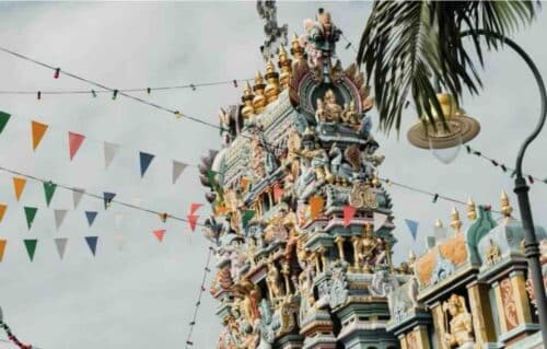 Sri Mahamariamman Temple located on Penang