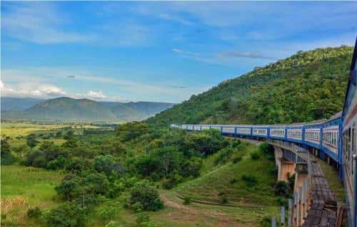 TAZARA Railway Running Through Tanzania Zambia