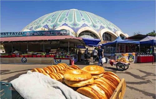 Taskent Central Market Uzbekistan