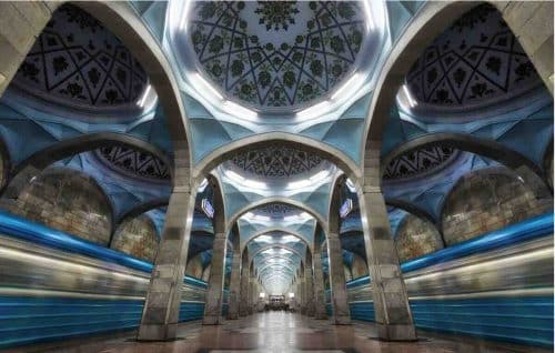 Taskent Metro Station Uzbekistan
