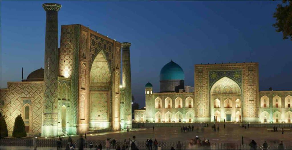 The Registan Complex Samarkand Uzbekistan