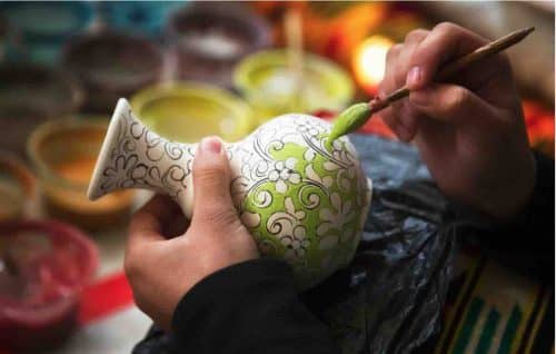 Typical Handicrafts in Uzbekistan