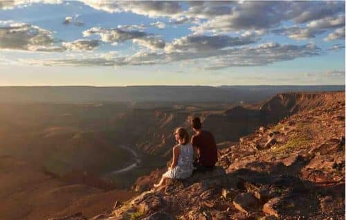 Views Over The Fish River Canyon Namibia