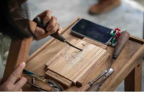 Wood Carving Class Vietnam