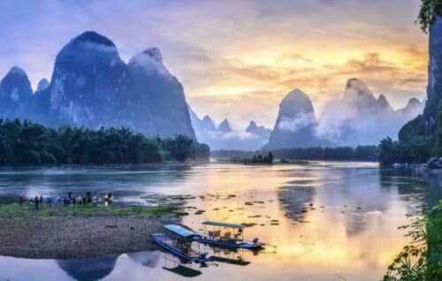 Karst Scenery In Guilin