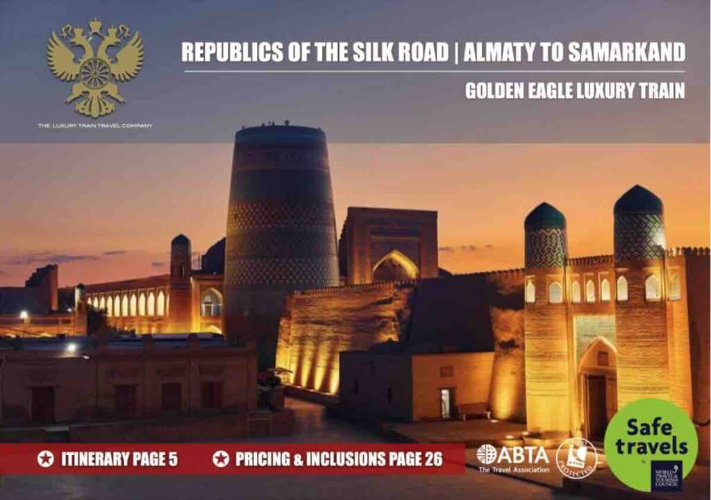 Golden Eagle Republics Of The Silk Road Almaty To Samarkand