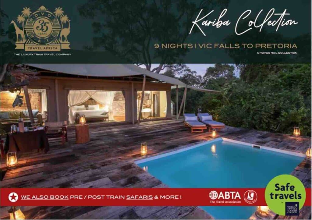 Rr Kariba Collection 9 Nights Vic Falls To Pretoria