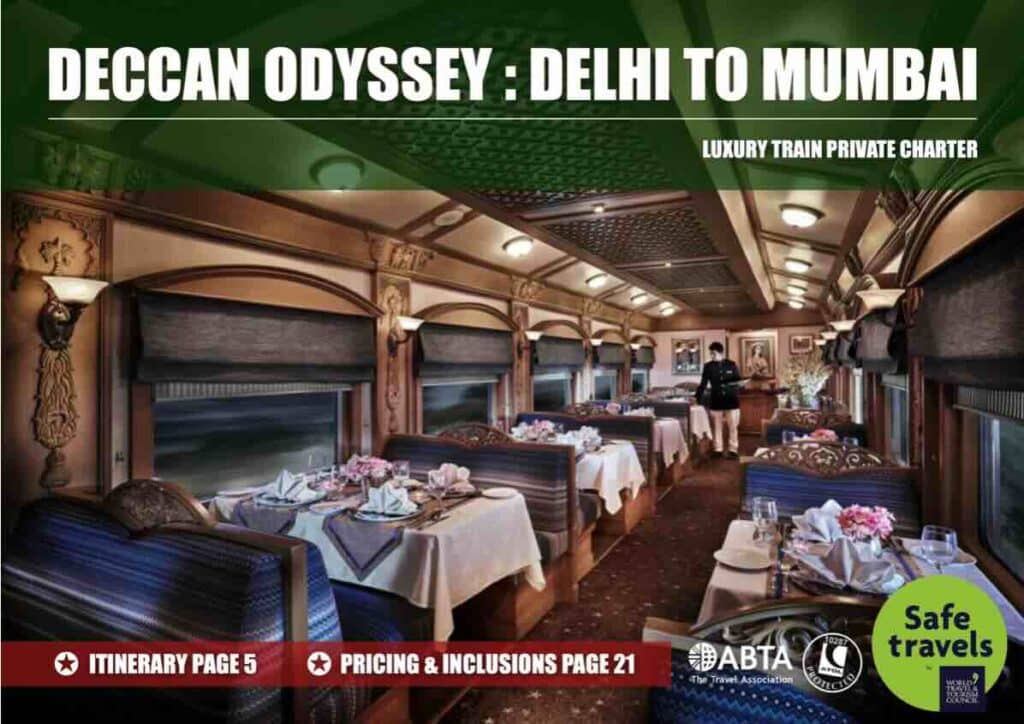 Deccan Odyssey Delhi To Mumbai Cover